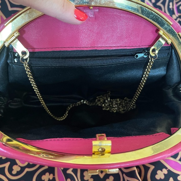 Vintage pink snake purse - Picture 5 of 6